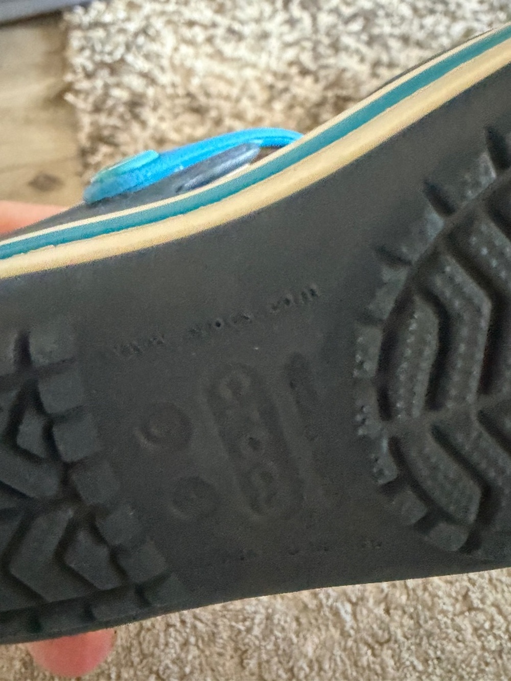 Croc sandals